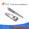 OEM conical twin screw and barrel for PVC pipe line